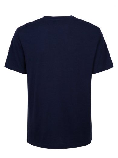Bilde av WoolLand Kvina t-shirt man Blue Ink